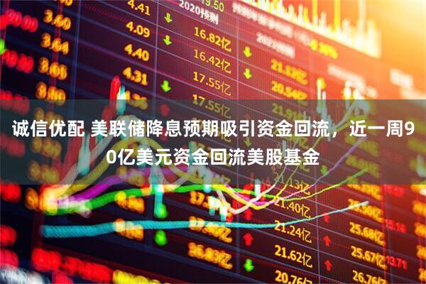诚信优配 美联储降息预期吸引资金回流，近一周90亿美元资金回流美股基金
