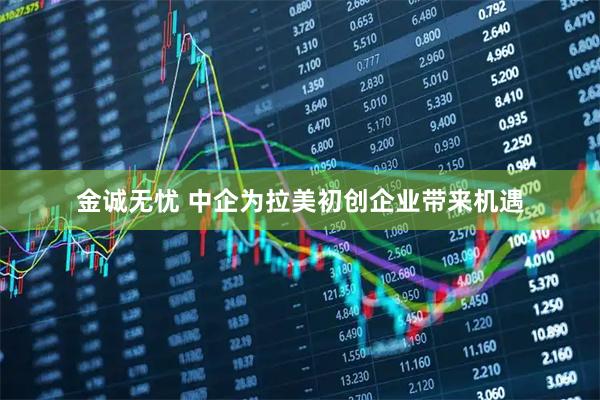金诚无忧 中企为拉美初创企业带来机遇